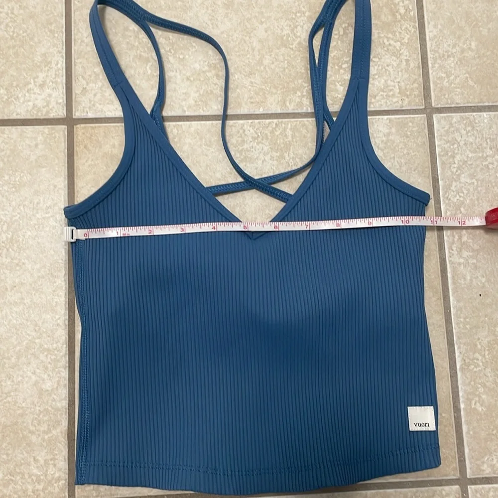Vuori Blue Tank Top - Picture 9 of 10